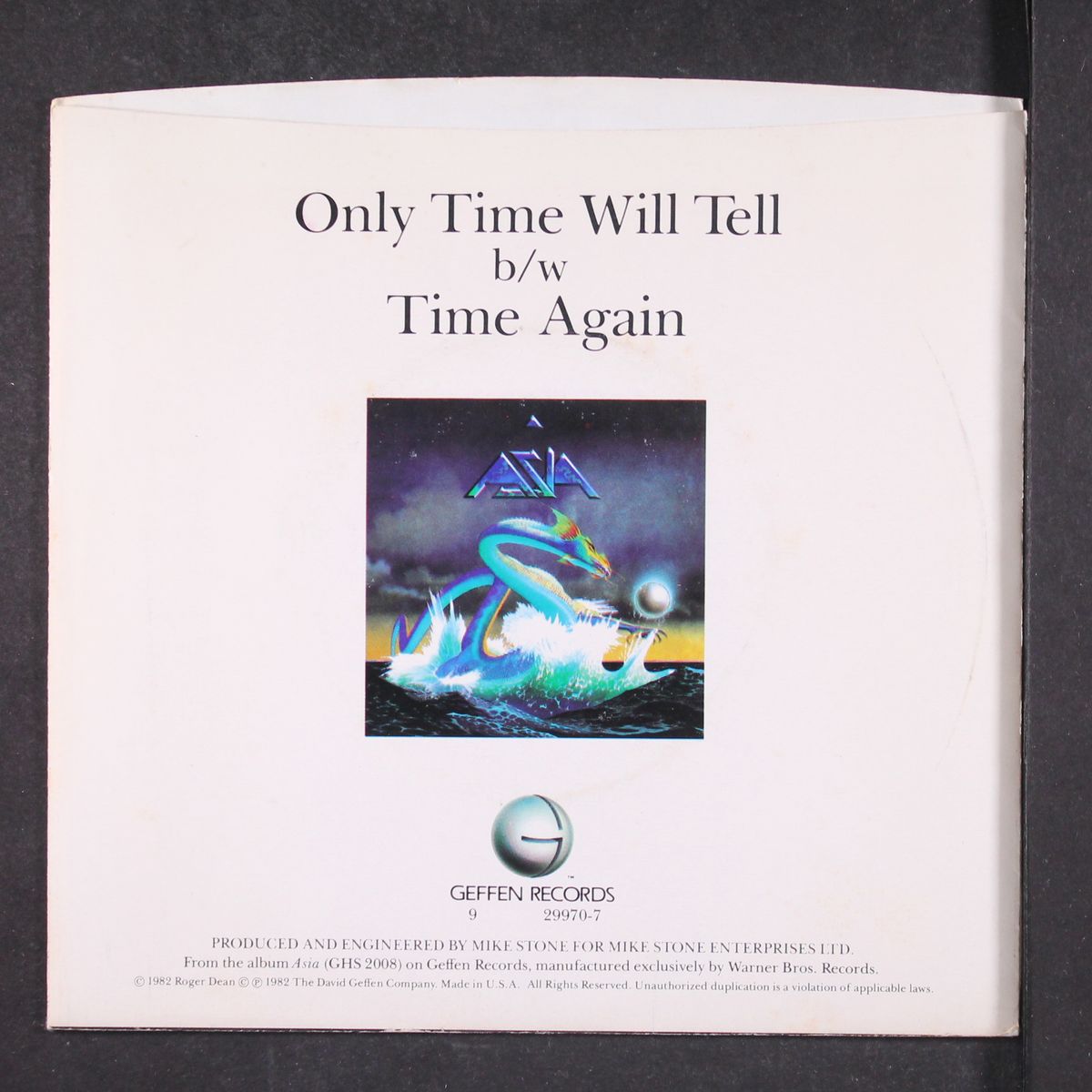 only time will tell by ASIA