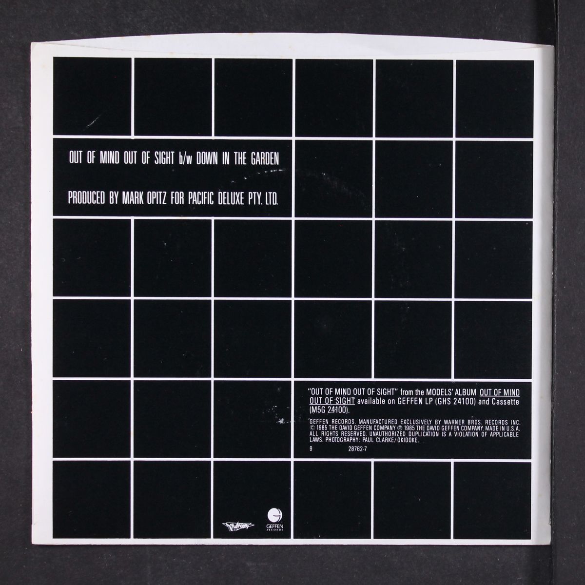 out of mind out of sight by MODELS
