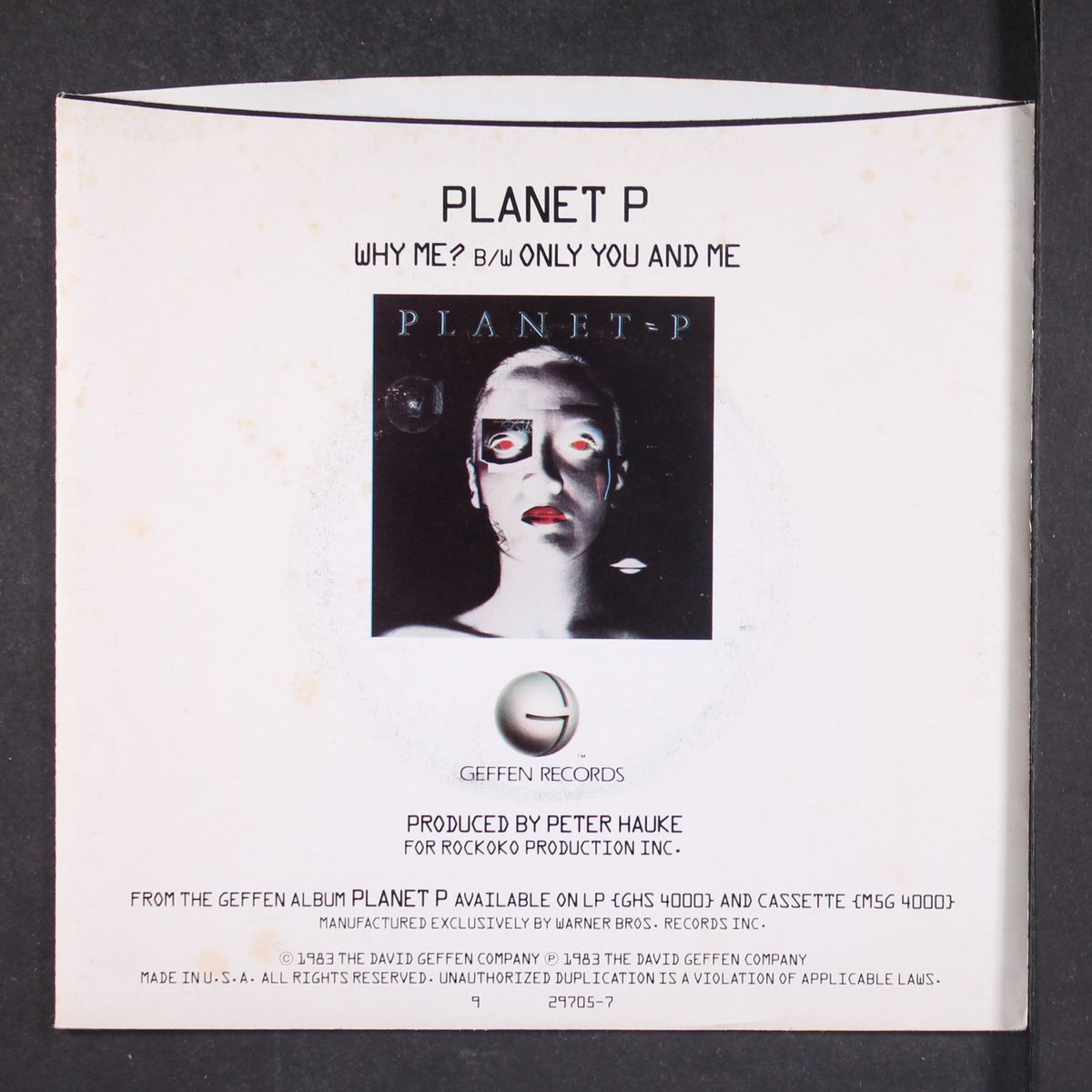 why me? by PLANET P