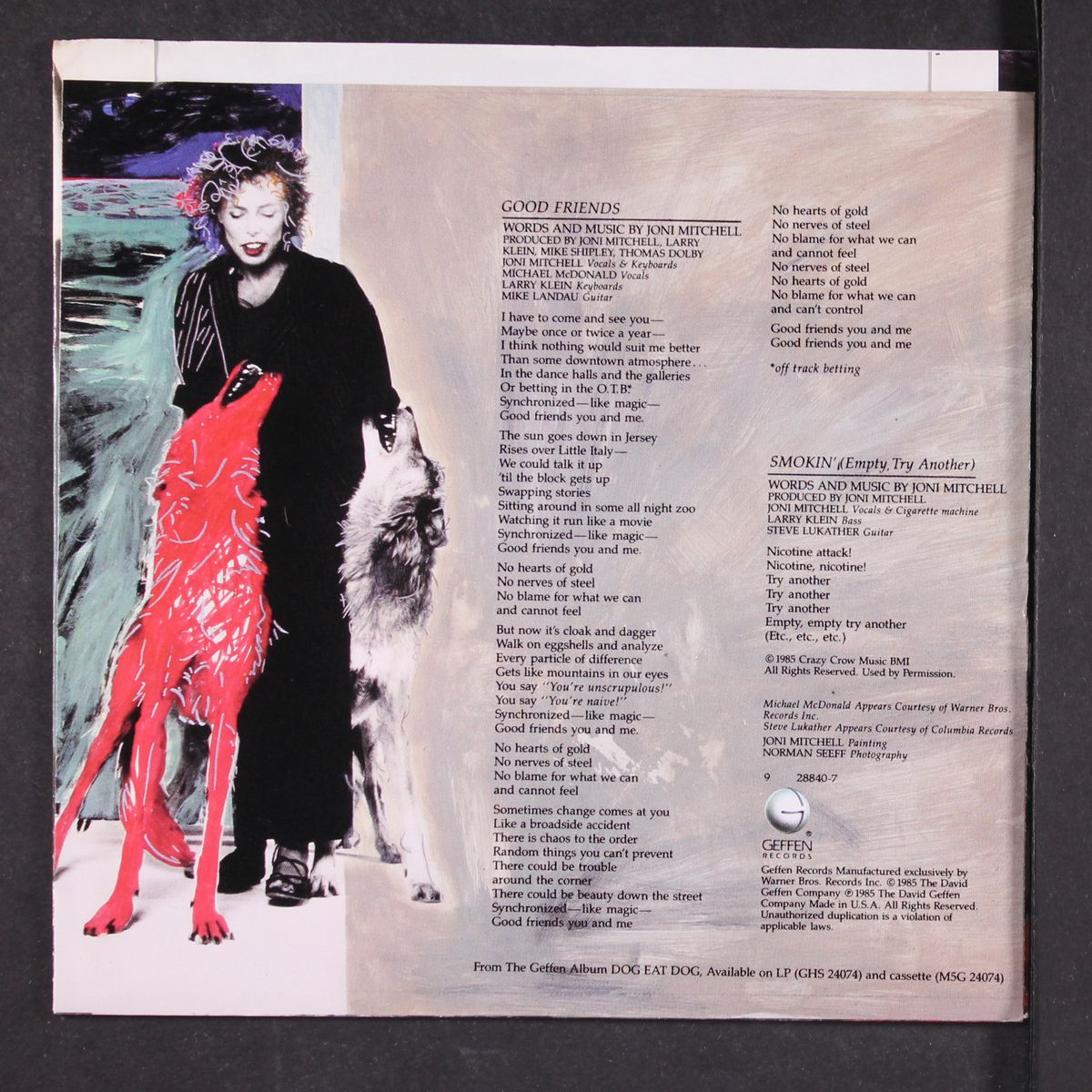good friends / same by JONI MITCHELL
