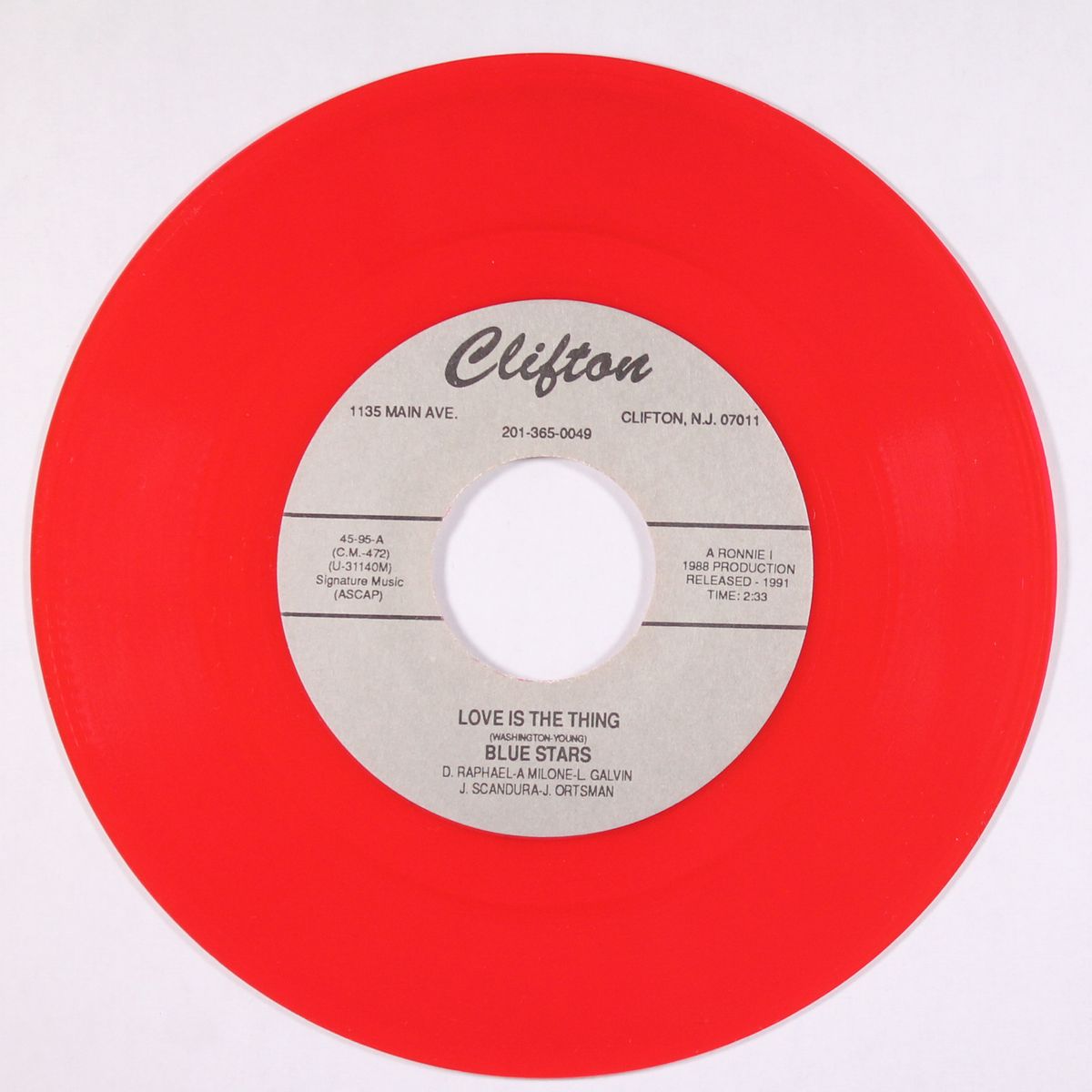 love is the thing / false alarm by BLUE STARS