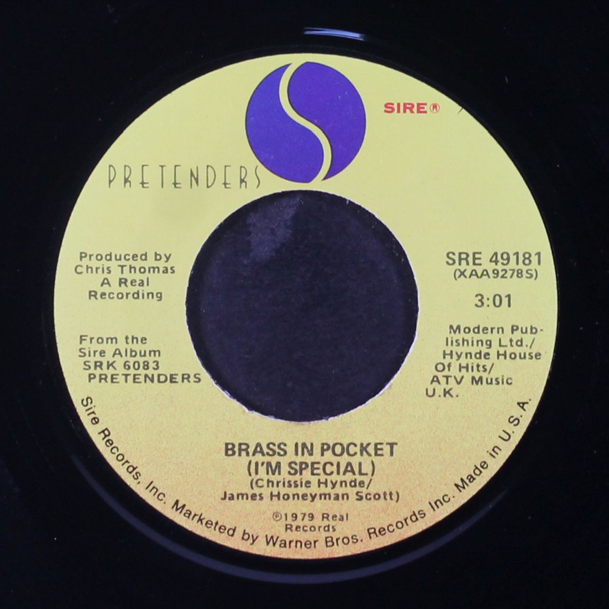 brass in pocket / space invader by PRETENDERS