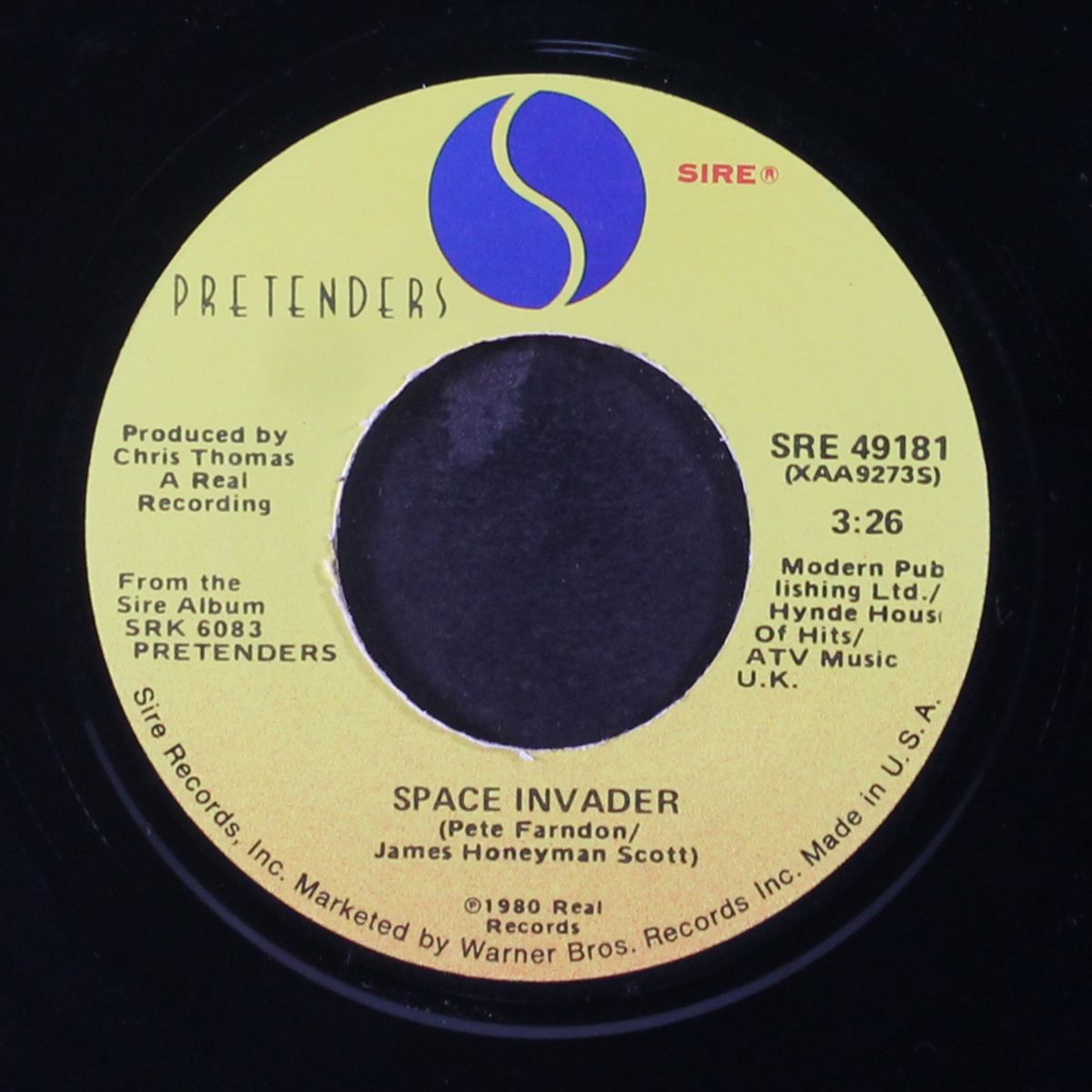 brass in pocket / space invader by PRETENDERS