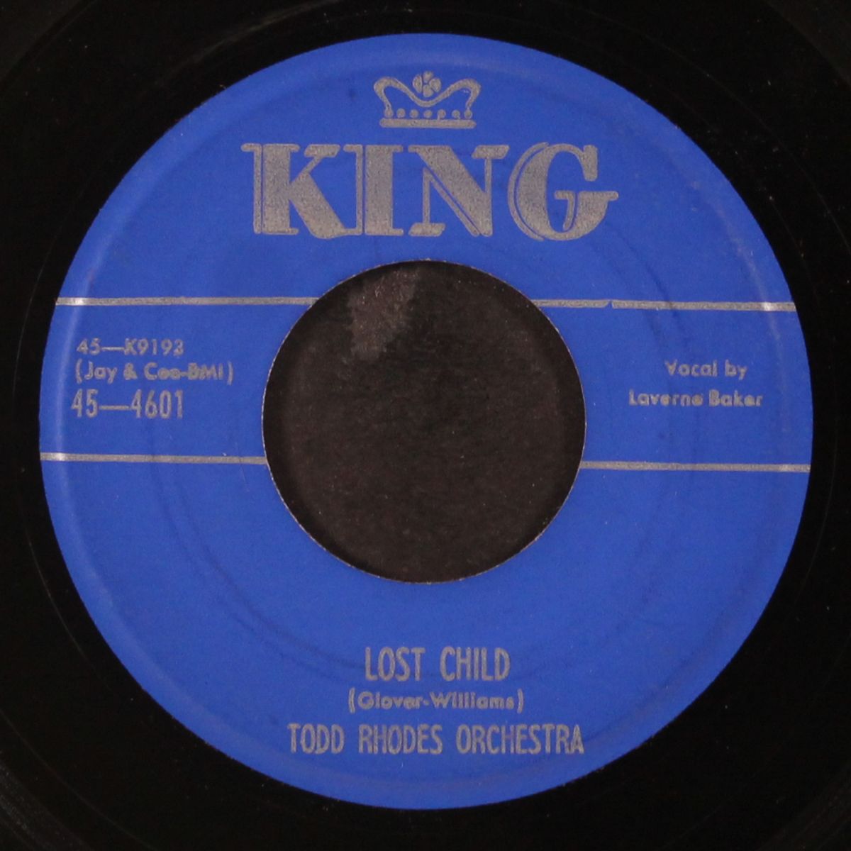 lost child / thunderbolt boogie by TODD RHODES & LAVERN BAKER