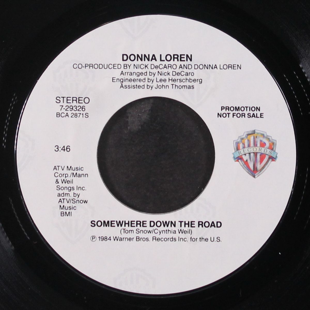 somewhere down the road / same by DONNA LOREN