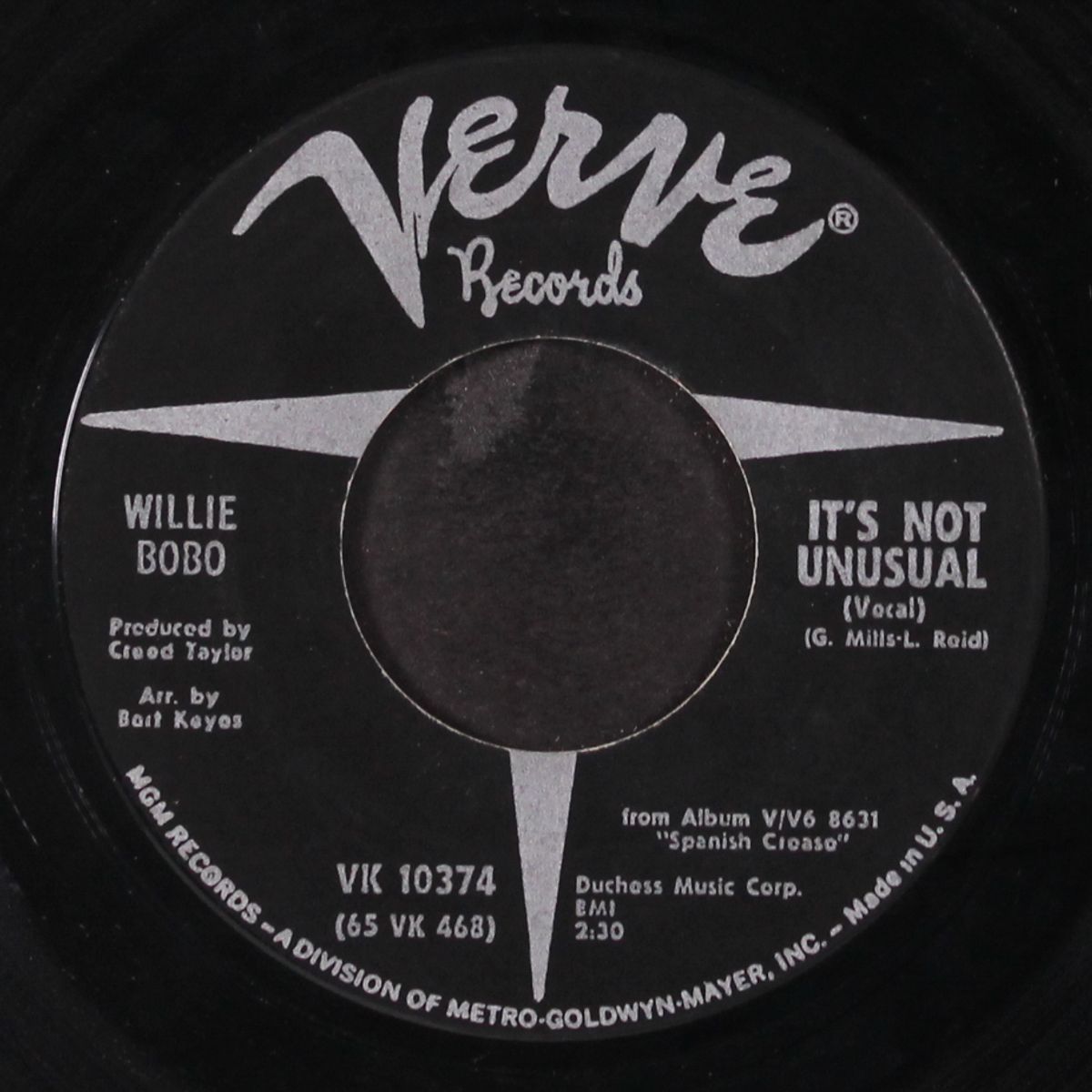 boogaloo in room 802 / hurt so bad by WILLIE BOBO