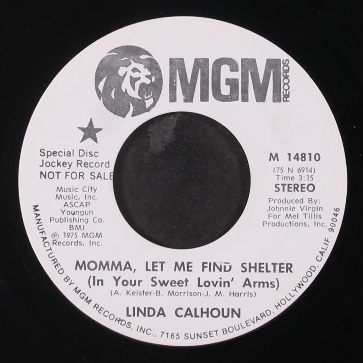 momma, let me find shelter / he kinda reminds me of a song by LINDA CALHOUN