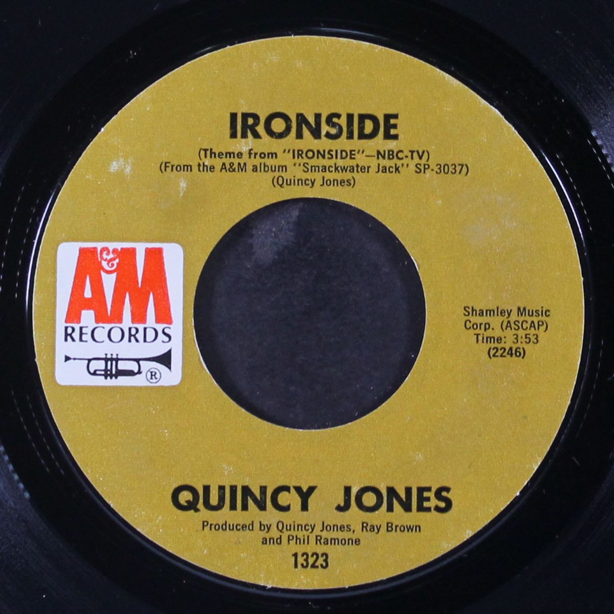 ironside / cast your fate to the wind by QUINCY JONES