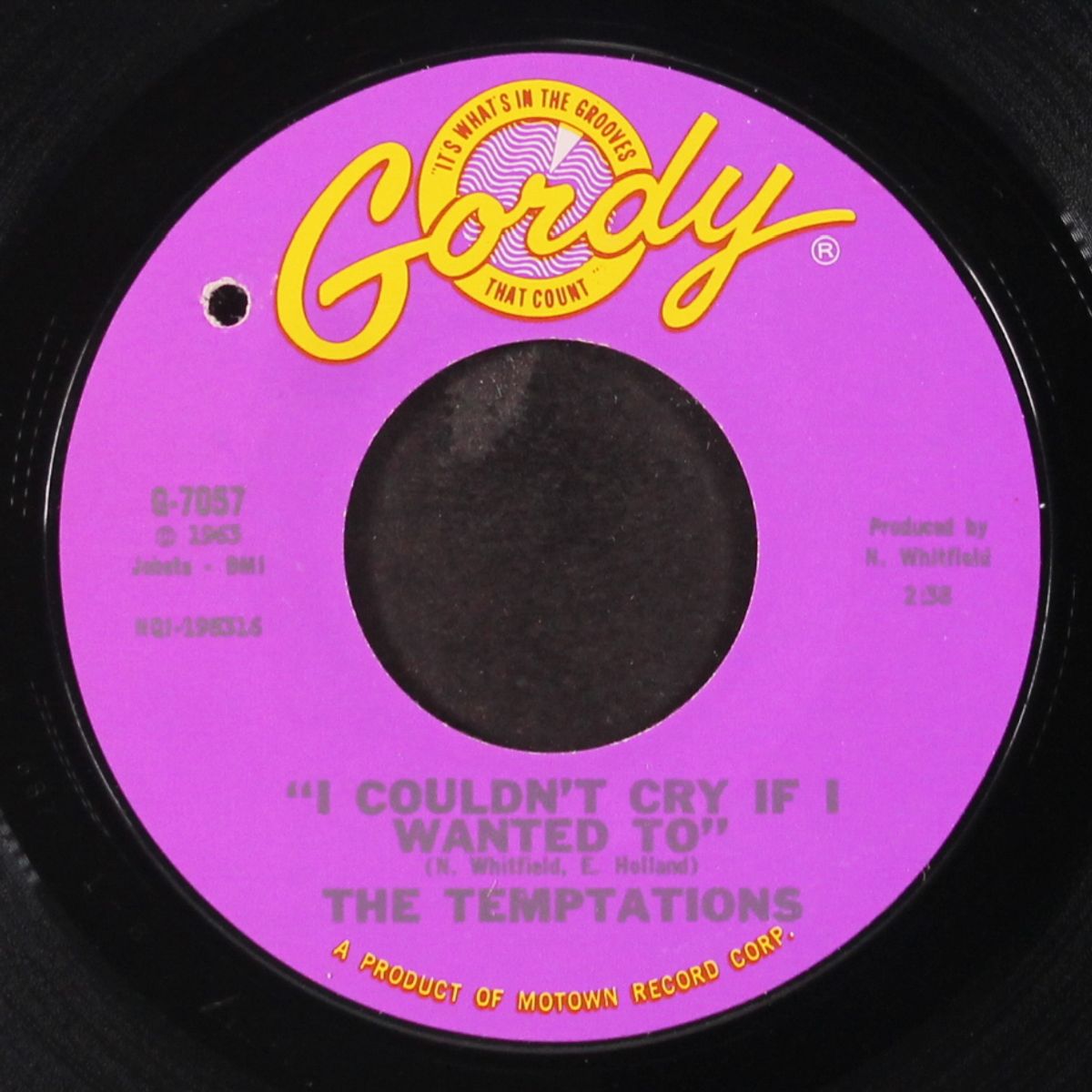 i'm losing you / i couldn't cry if i wanted to by TEMPTATIONS