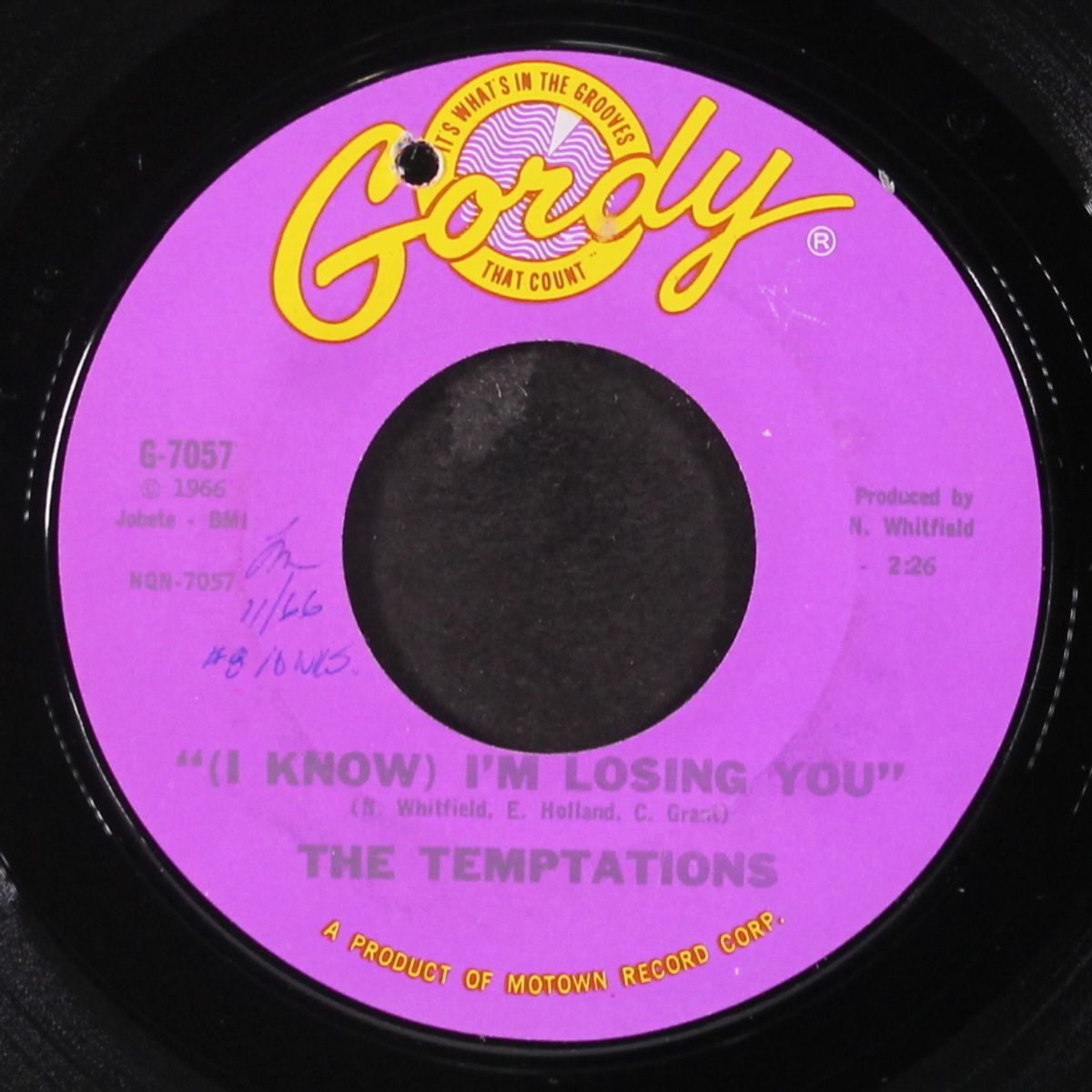 i'm losing you / i couldn't cry if i wanted to by TEMPTATIONS