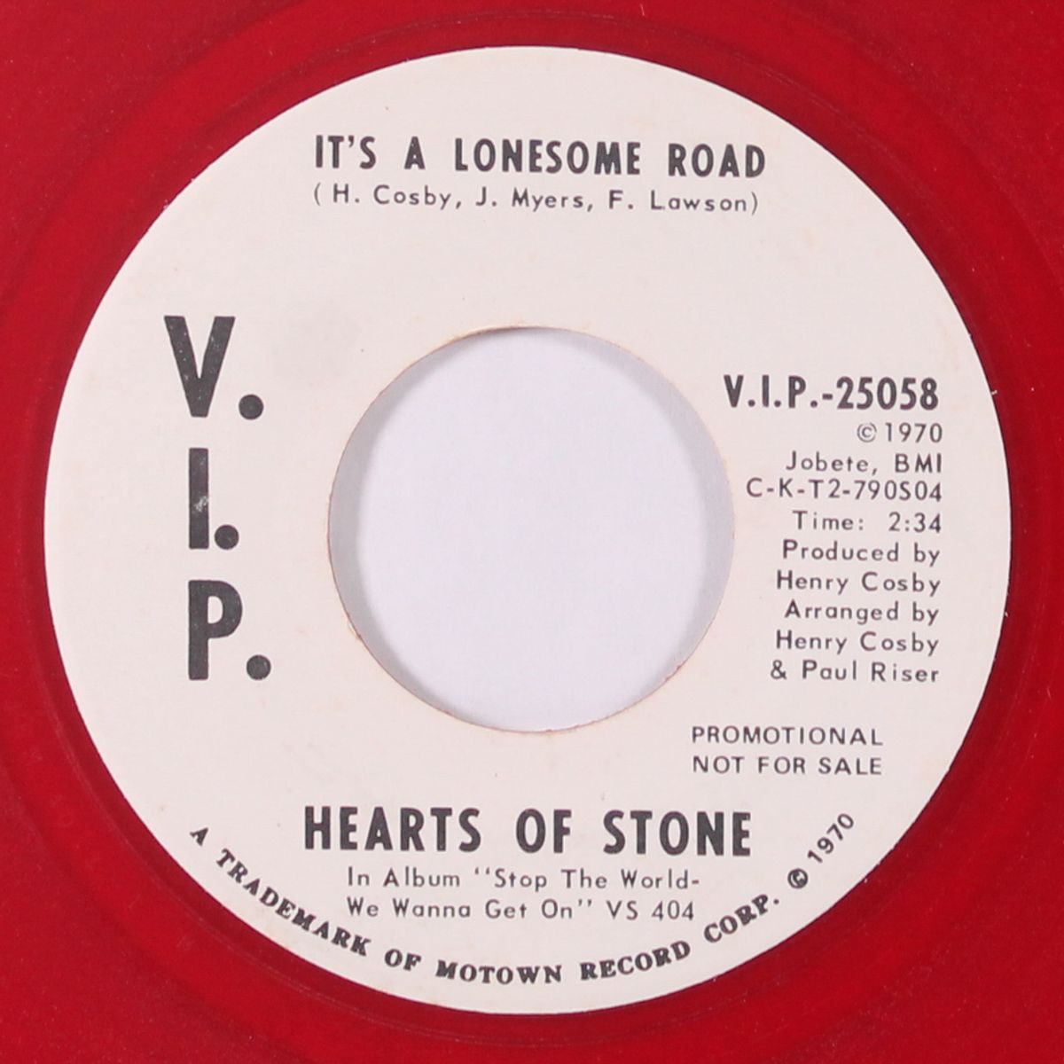 it's a lonesome road / same by HEARTS OF STONE