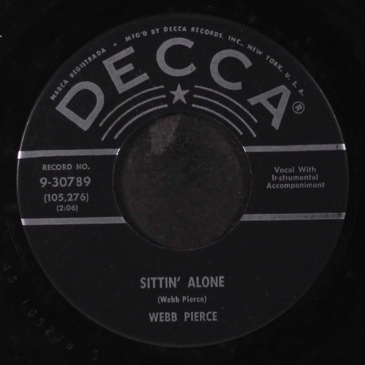 i'm letting you go by WEBB PIERCE