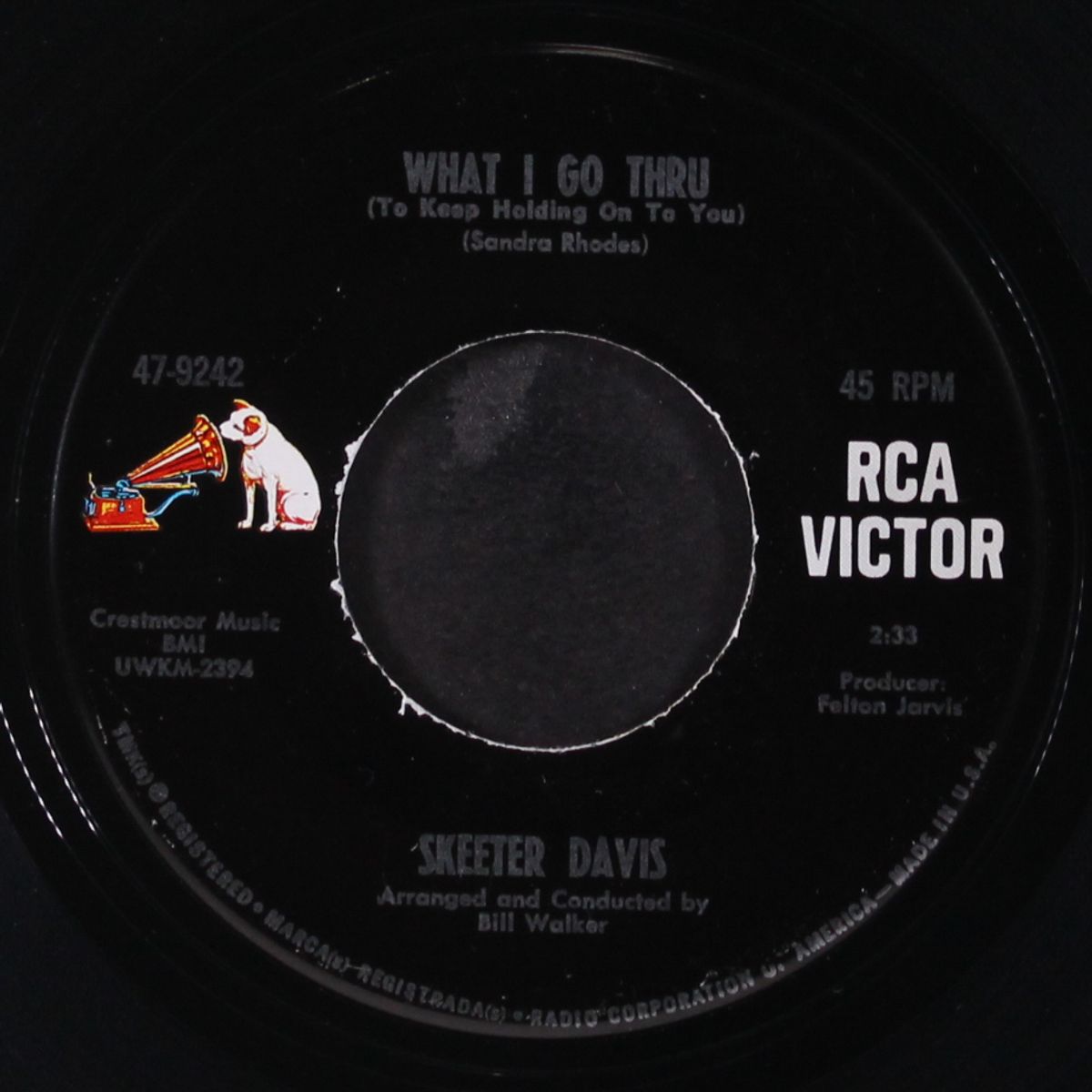 what does it take / what i go thru by SKEETER DAVIS