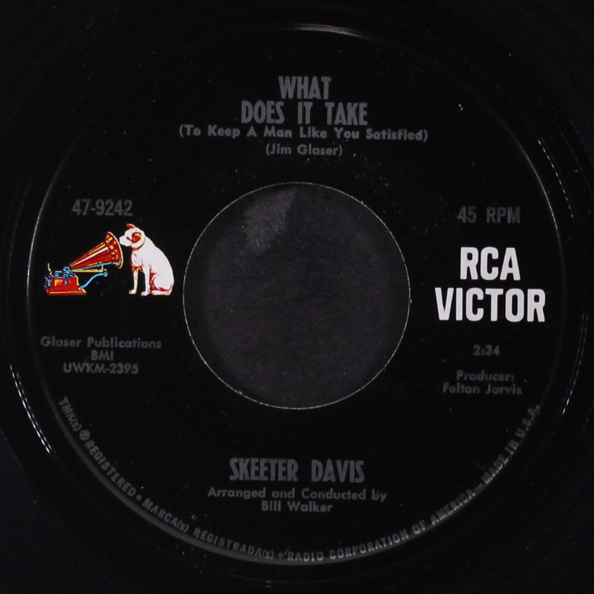 what does it take / what i go thru by SKEETER DAVIS