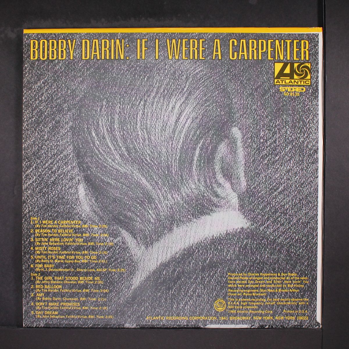 if i were a carpenter by BOBBY DARIN