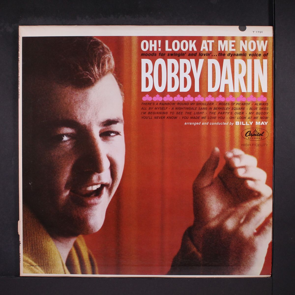 oh! look at me now by BOBBY DARIN