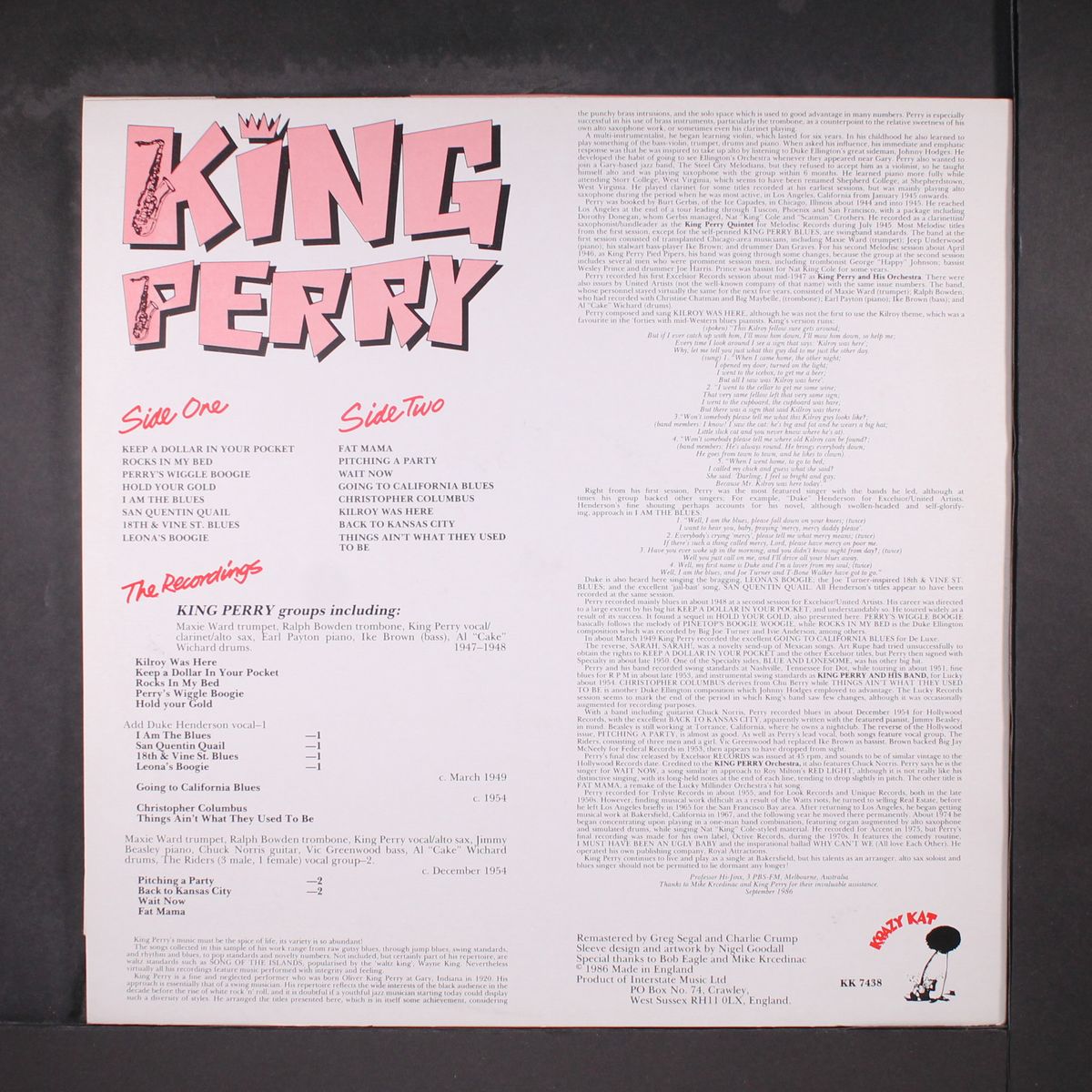 king perry by KING PERRY