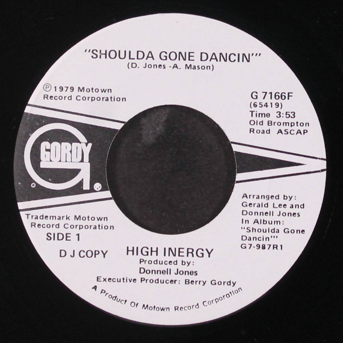 shoulda gone dancin' / same by HIGH INERGY