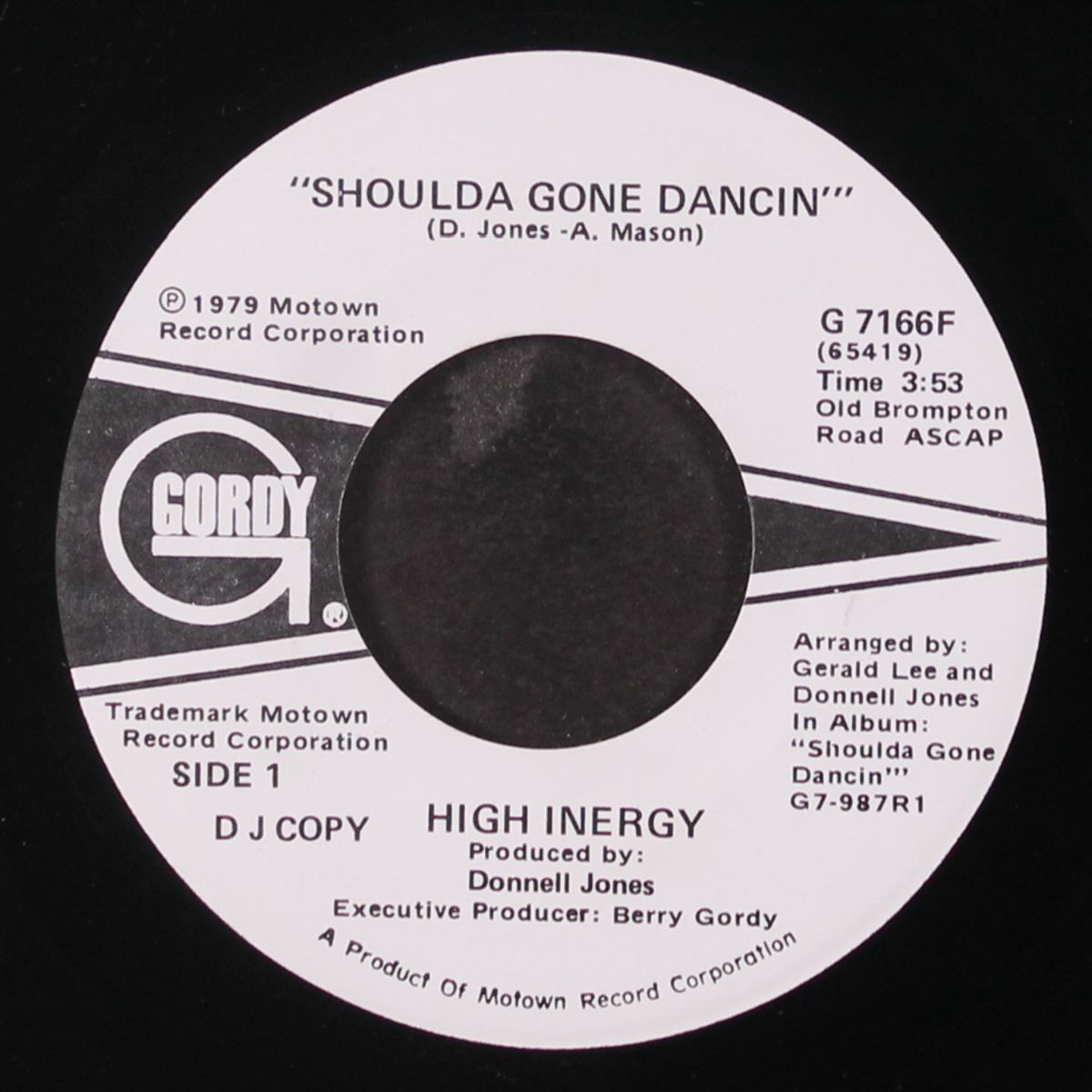 shoulda gone dancin' / same by HIGH INERGY