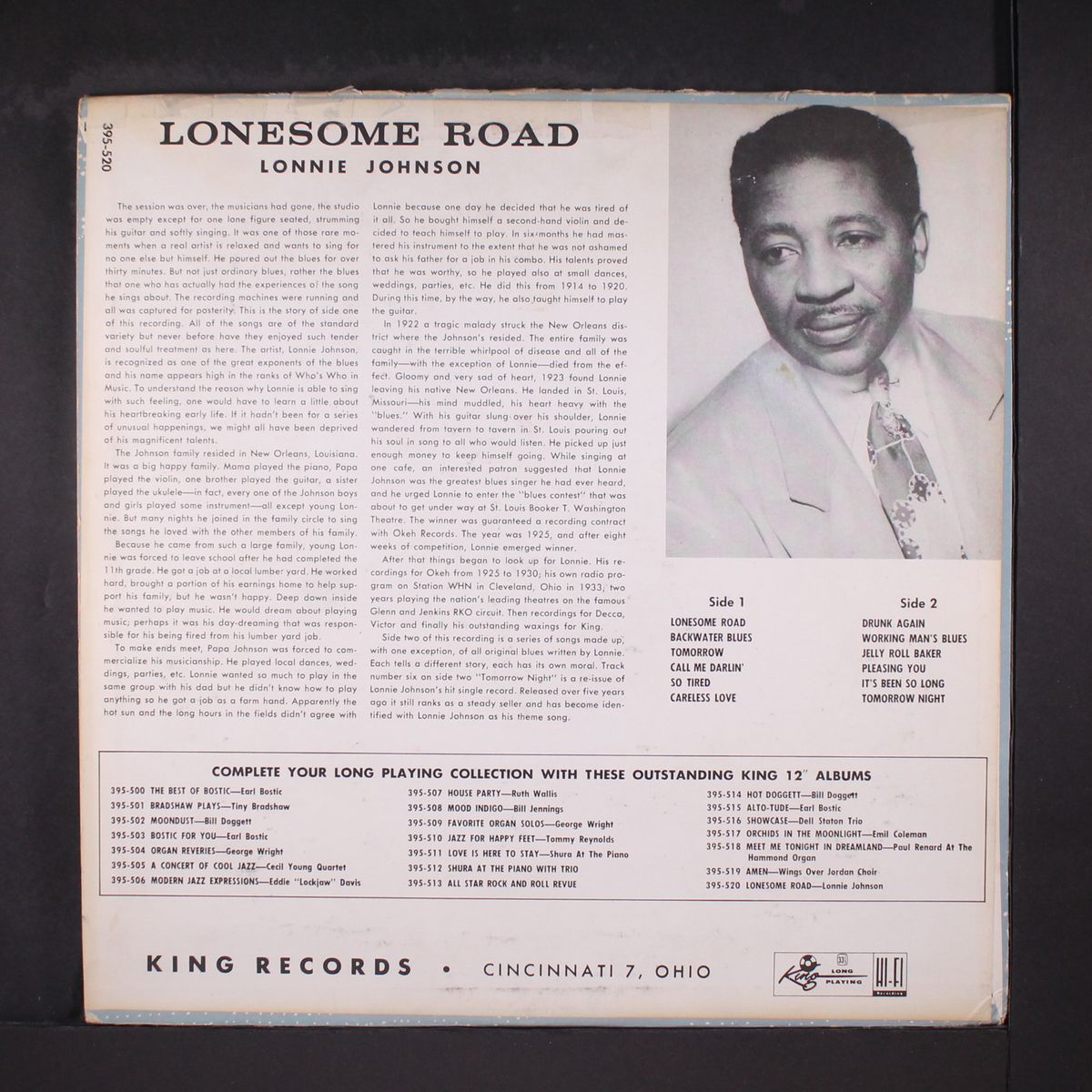 lonesome road by LONNIE JOHNSON
