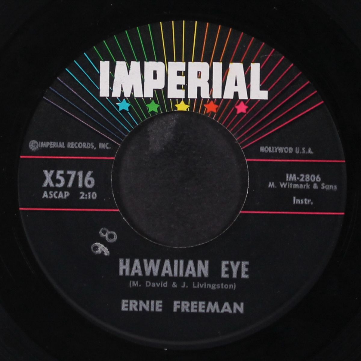 hawaiian eye / heartbreak hotel by ERNIE FREEMAN