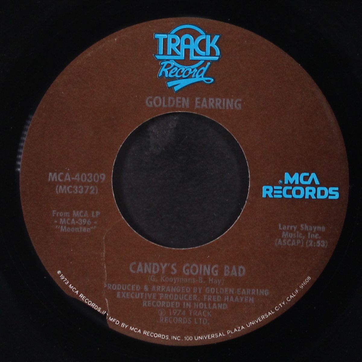 candy's going bad / she flies on strange wings by GOLDEN EARRING