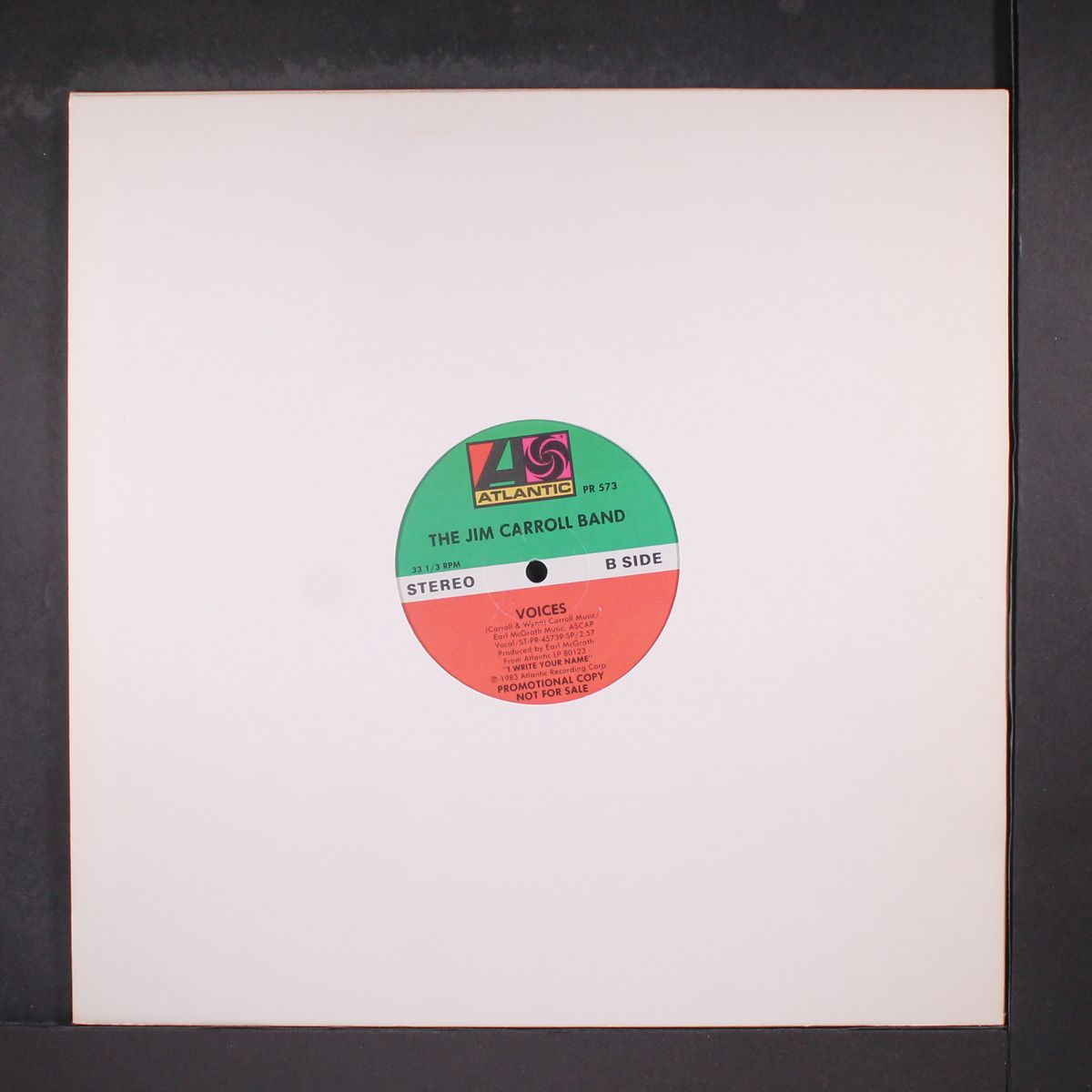 voices / (no more) luxuries by JIM CARROLL BAND
