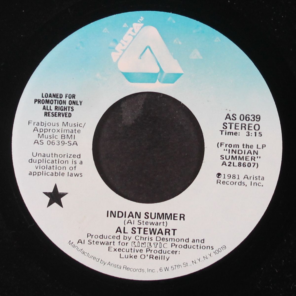 indian summer / mono by AL STEWART