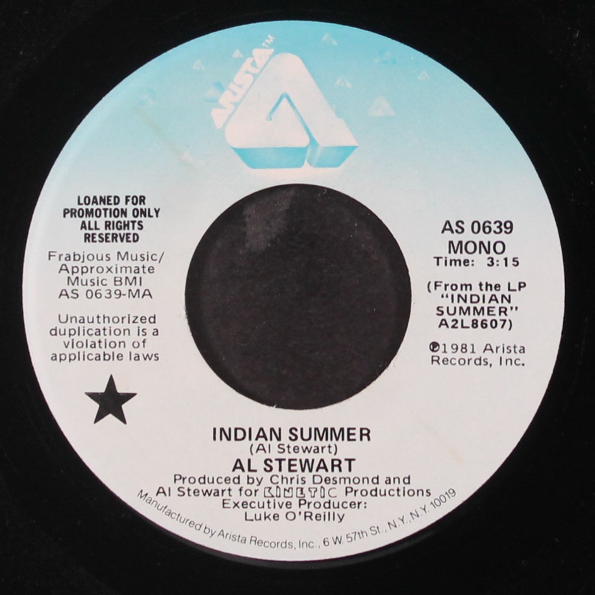 indian summer / mono by AL STEWART