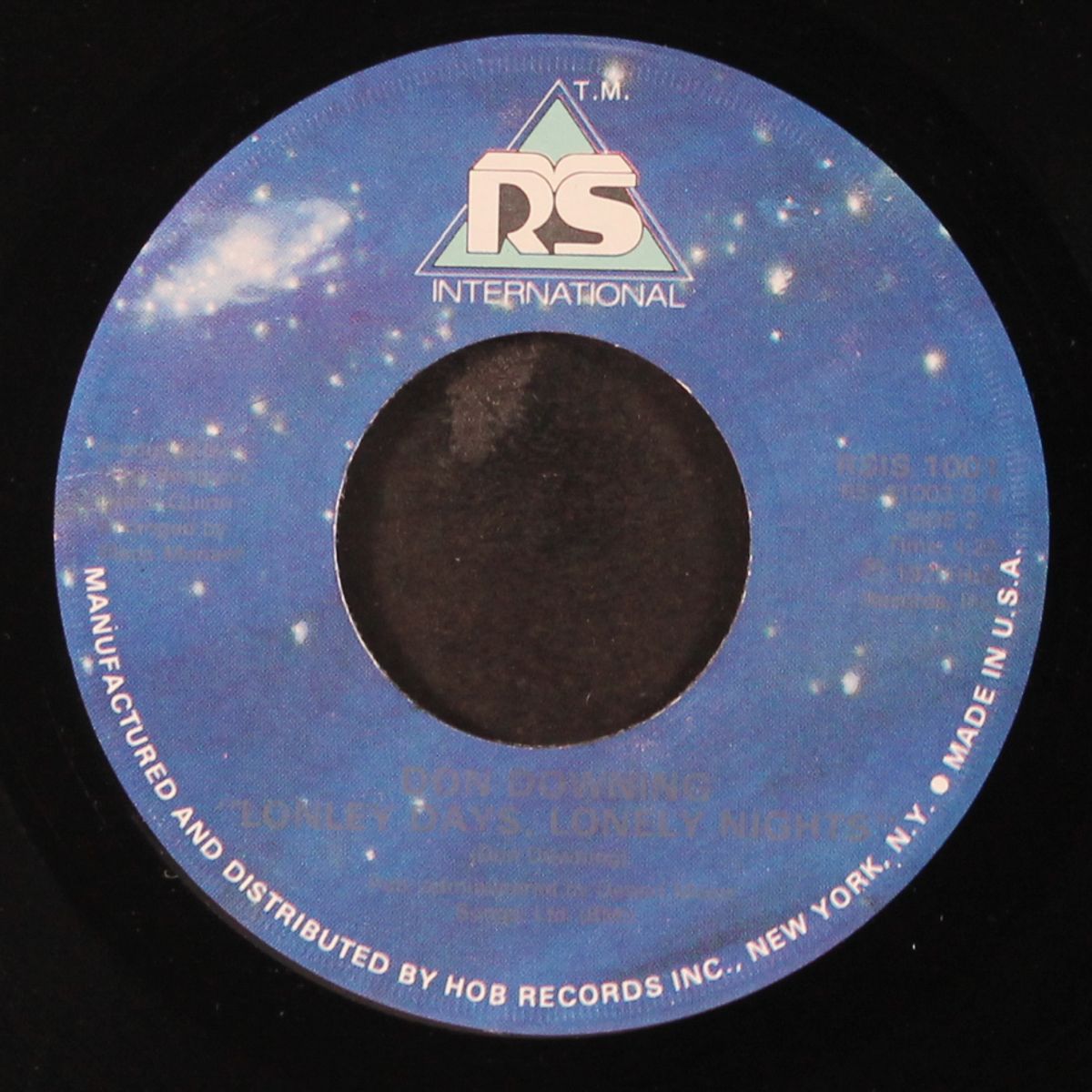 lonely days, lonely nights / doctor boogie by DON DOWNING