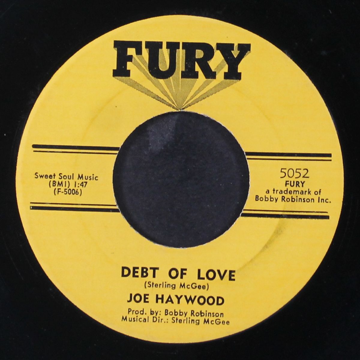 ghost of love / debt of love by JOE HAYWOOD