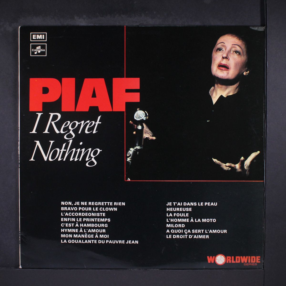 i regret nothing by EDITH PIAF