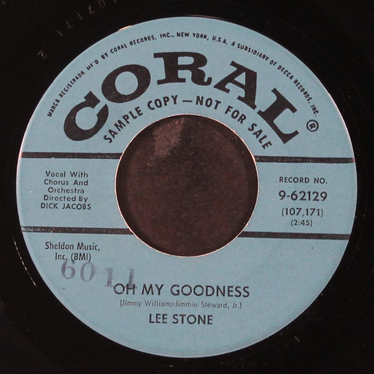 oh my goodness / oh what a feeling by LEE STONE