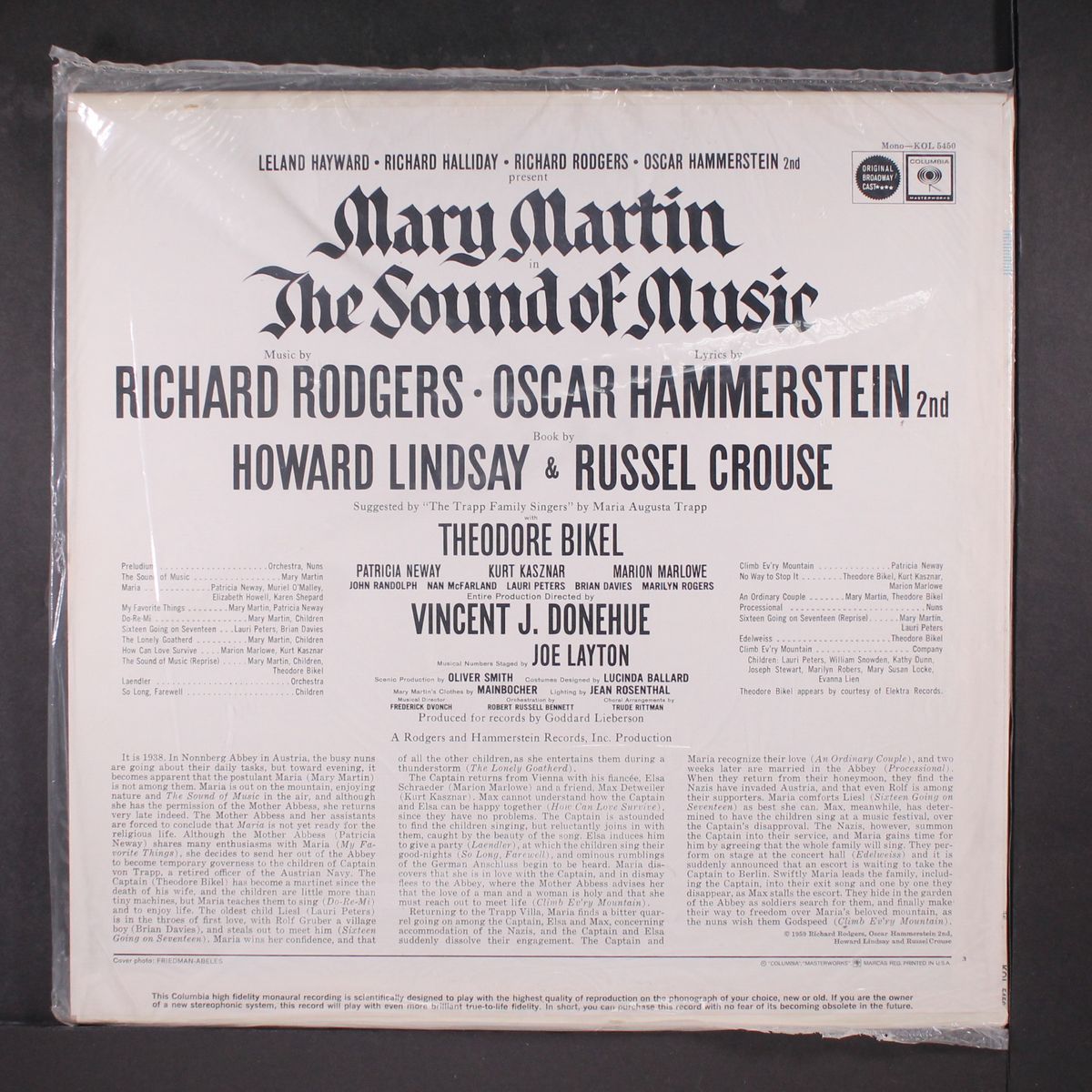 the sound of music by ORIGINAL CAST