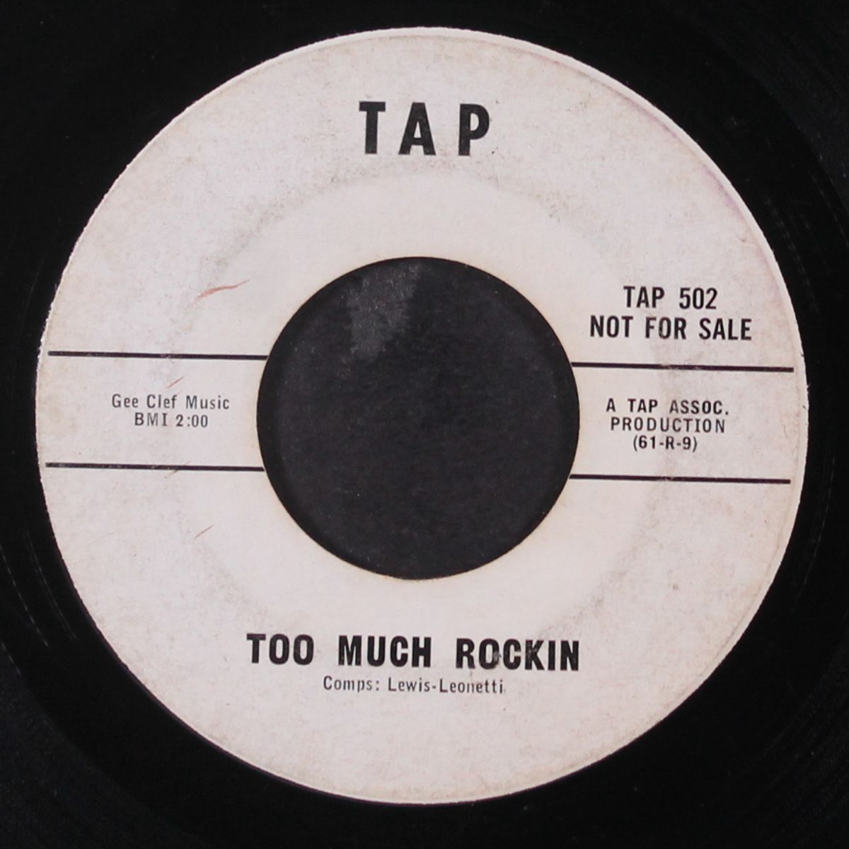 too much rockin / i get weak by TINY LEWIS