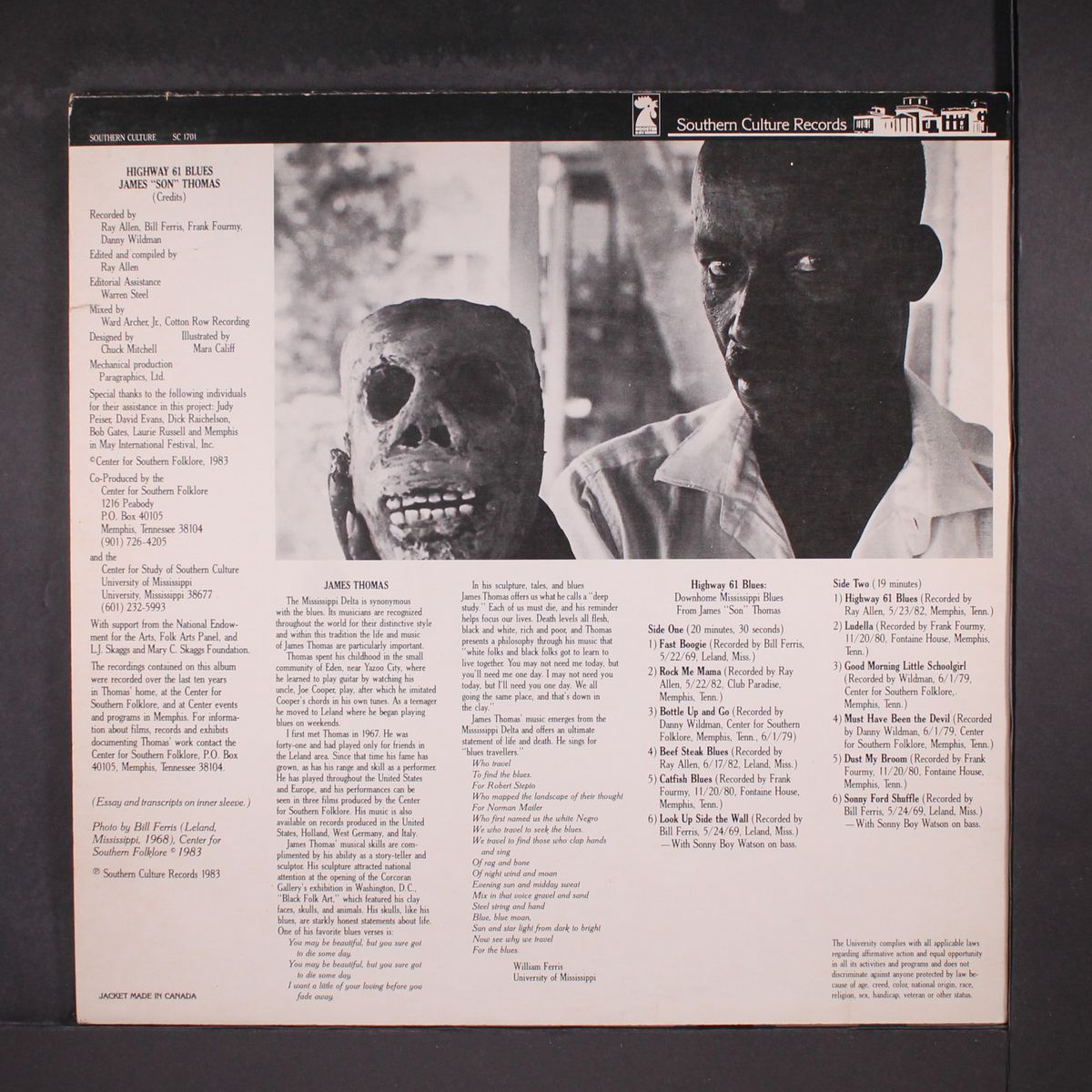 highway 61 blues by JAMES 'SON' THOMAS