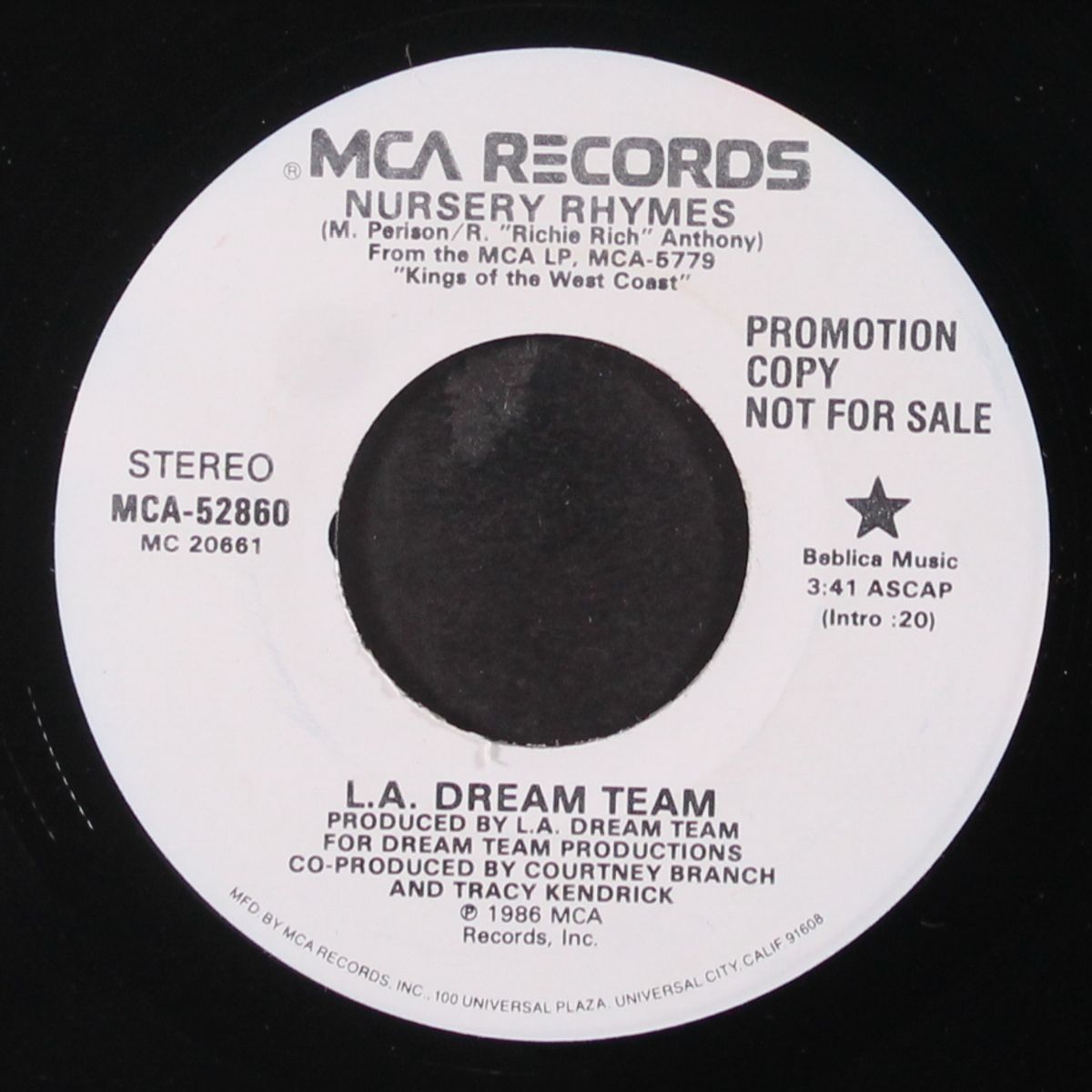nursery rhymes / same by L.A. DREAM TEAM