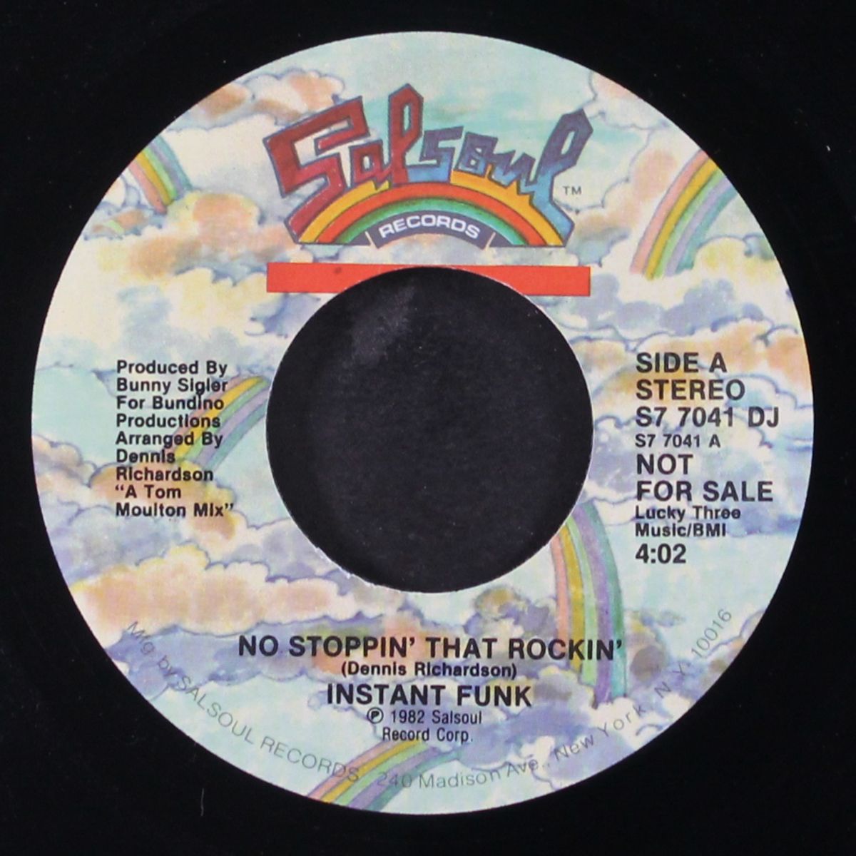 no stoppin' that rockin' / instro by INSTANT FUNK