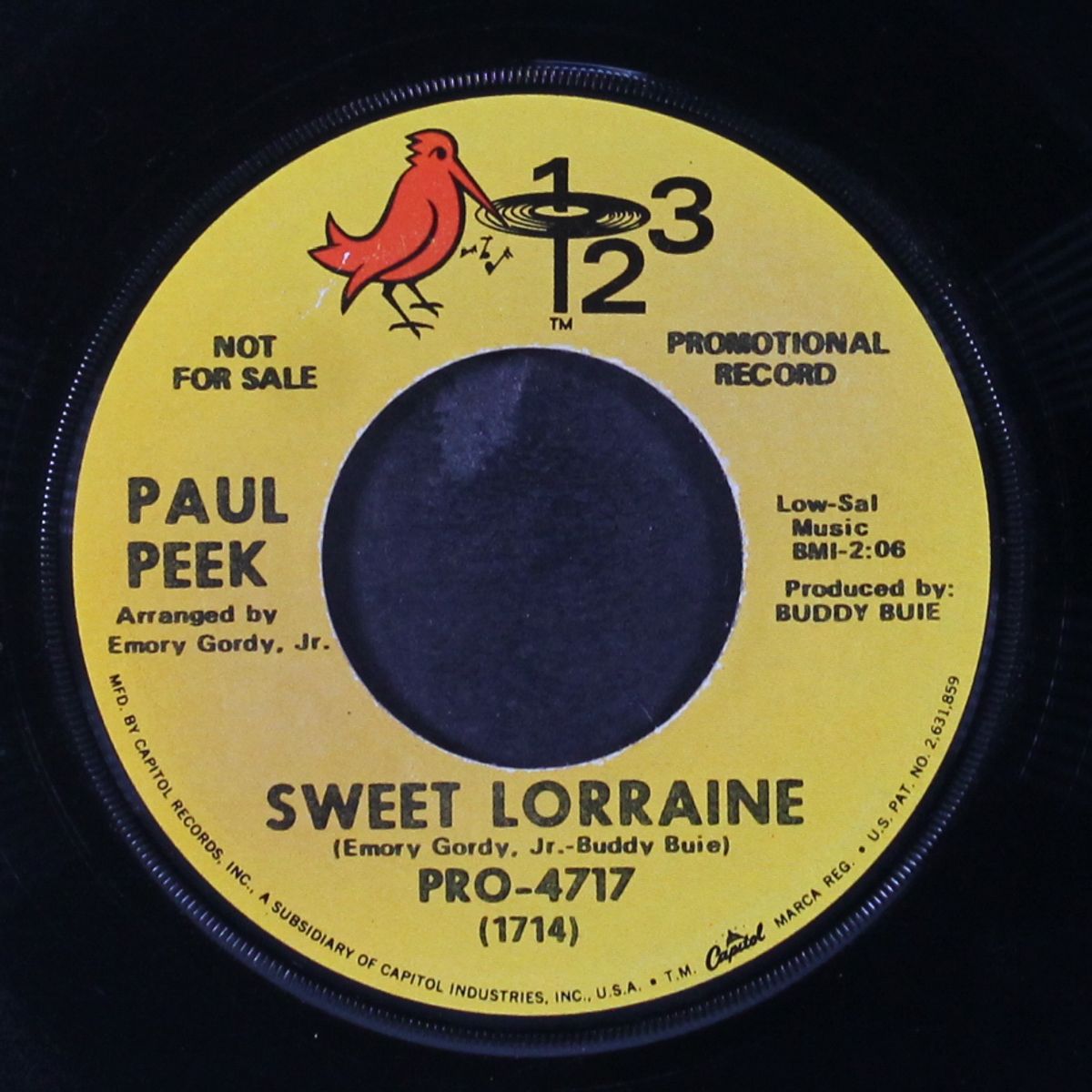 out went the lights of my world / sweet lorraine by PAUL PEEK