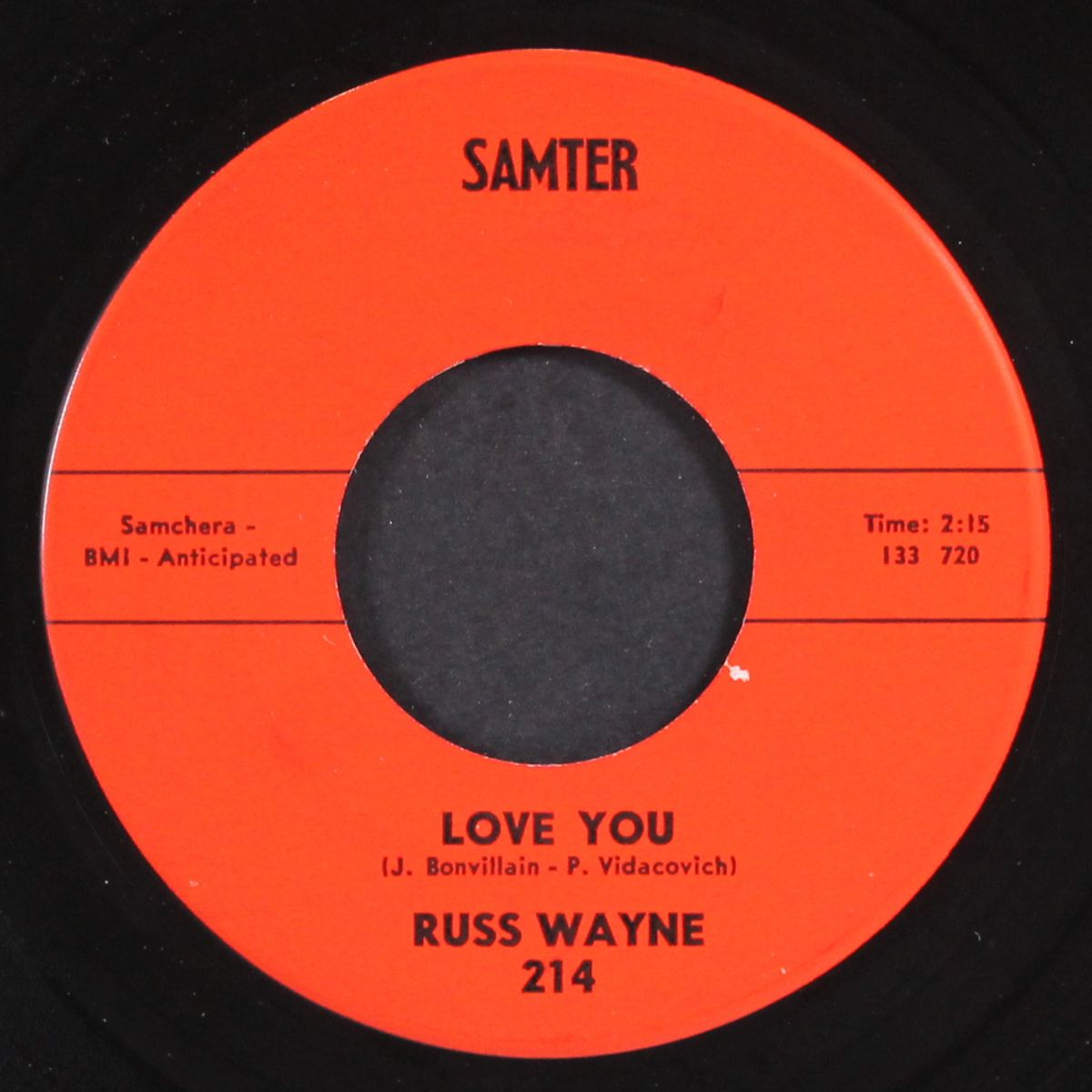 my heart loves only you / love you by RUSS WAYNE