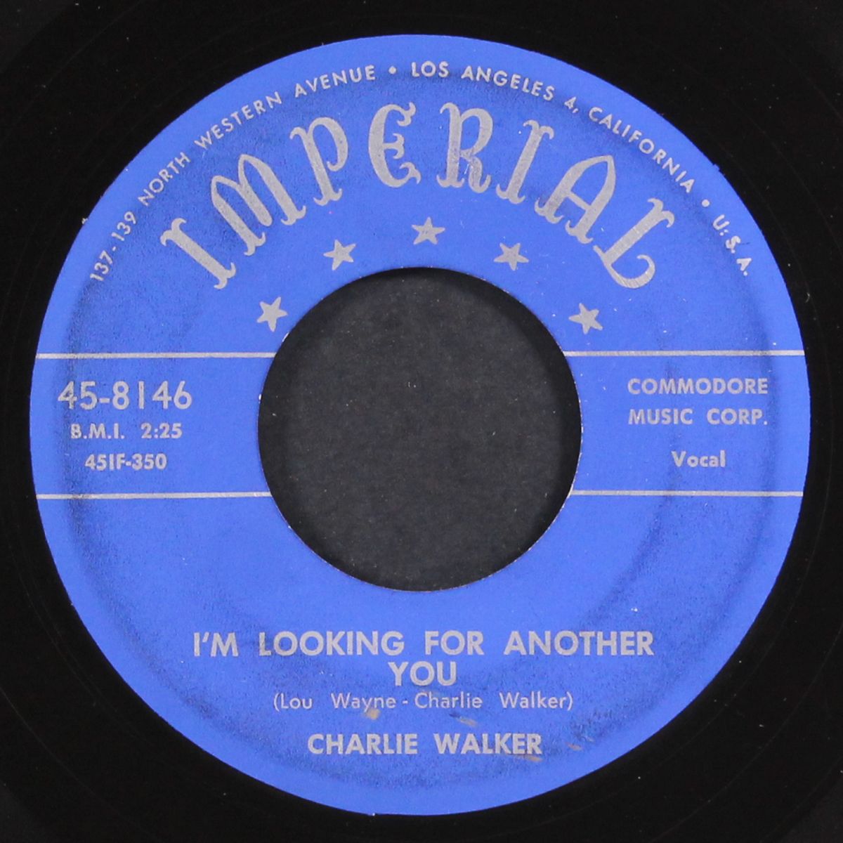 i'm looking for another you / stolen kisses by CHARLIE WALKER