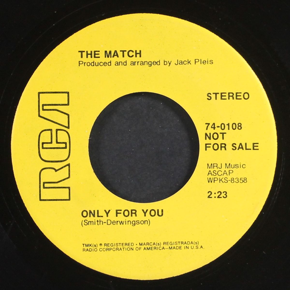 love years coming / only for you by MATCH