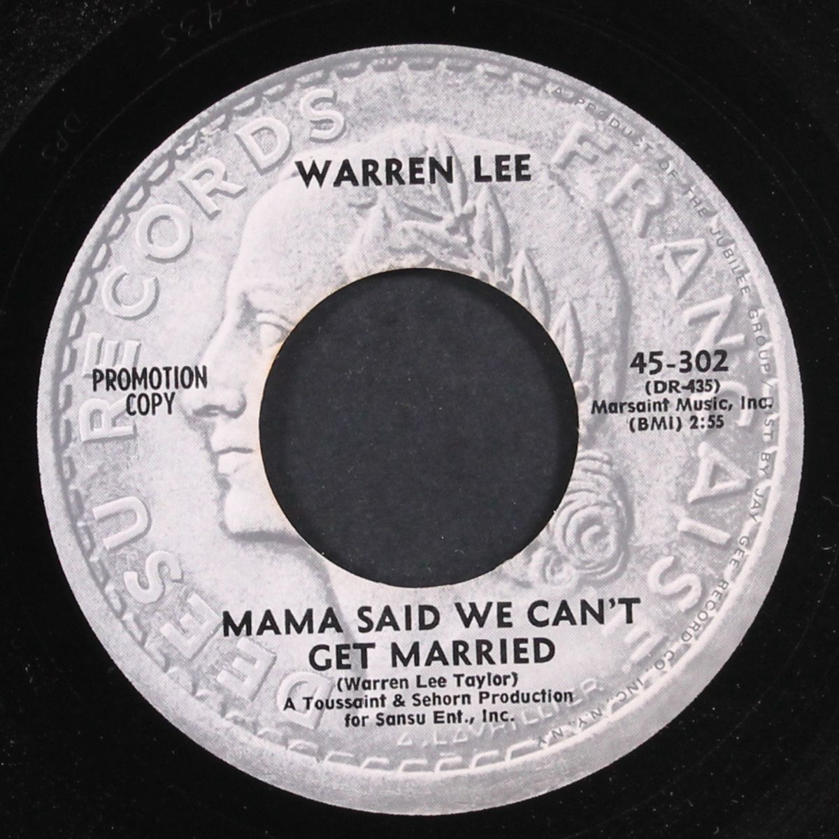 mama said we can't get married / a lady by WARREN LEE