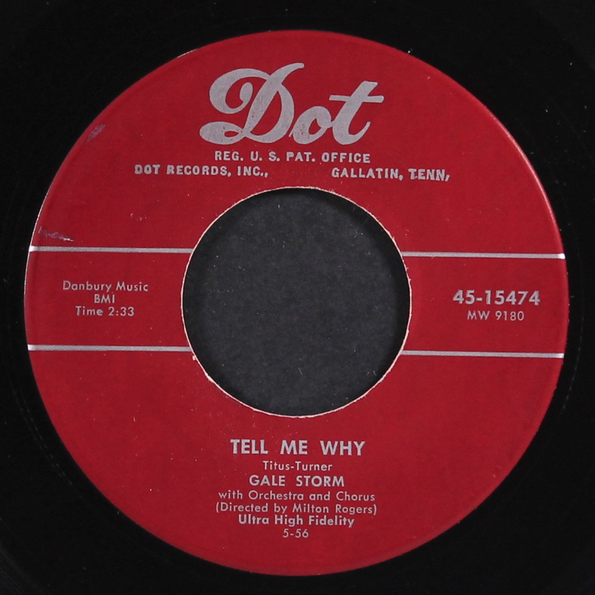 tell me why / don't be that way by GALE STORM