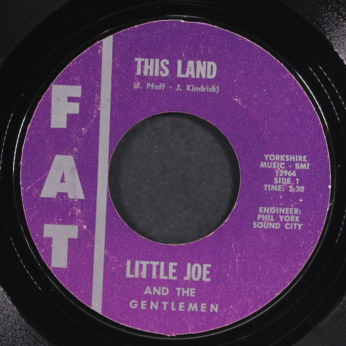 stagger lee / this land by LITTLE JOE & GENTLEMEN