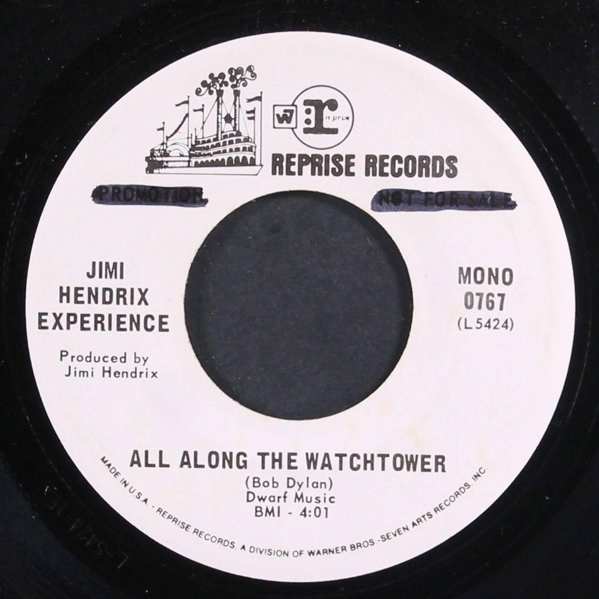all along the watchtower / burning of the midnight lamp by JIMI HENDRIX EXPERIENCE