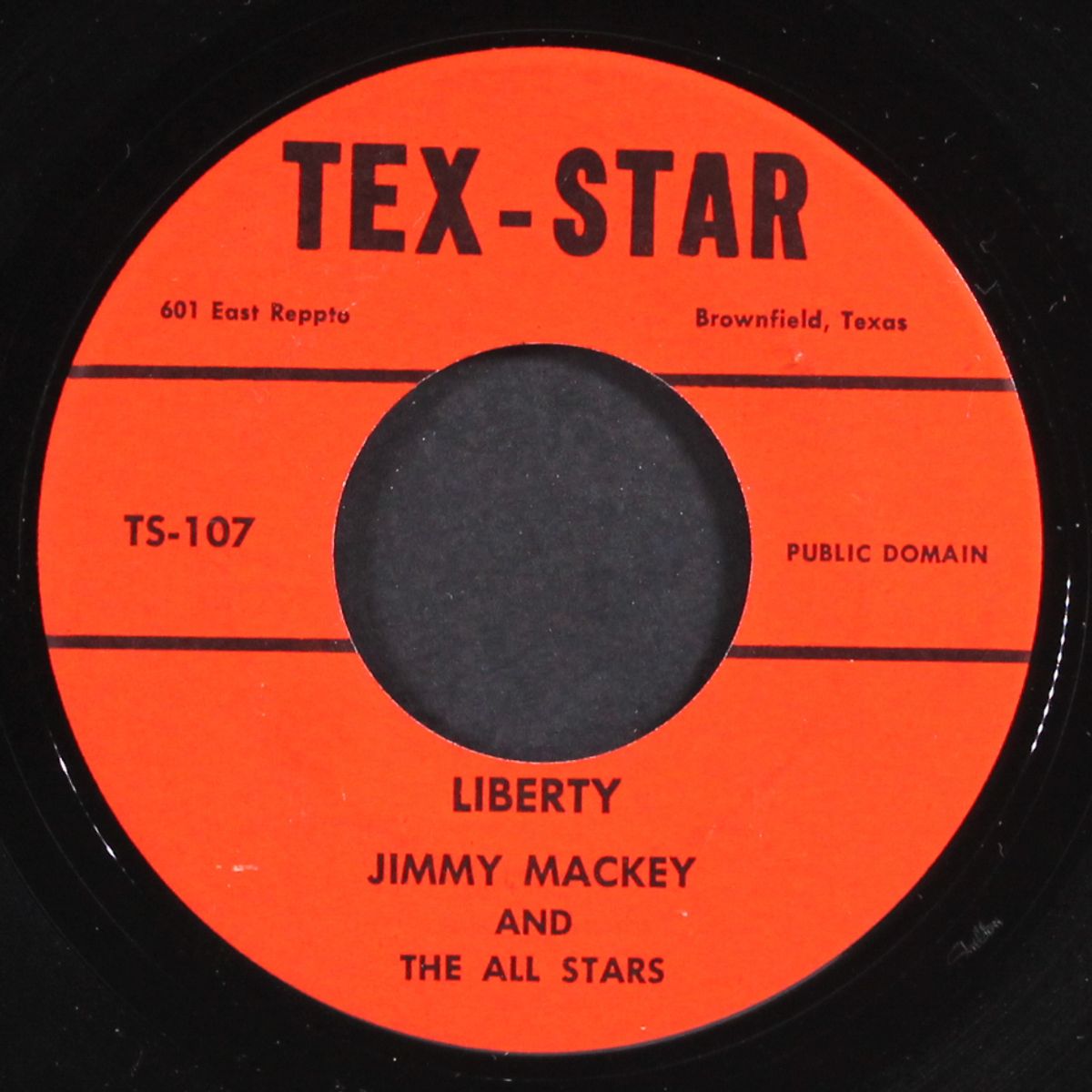 deserted with a broken heart / liberty by JIMMY MACKEY & ALL STARS