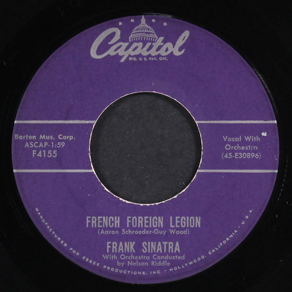 french foreign legion by FRANK SINATRA
