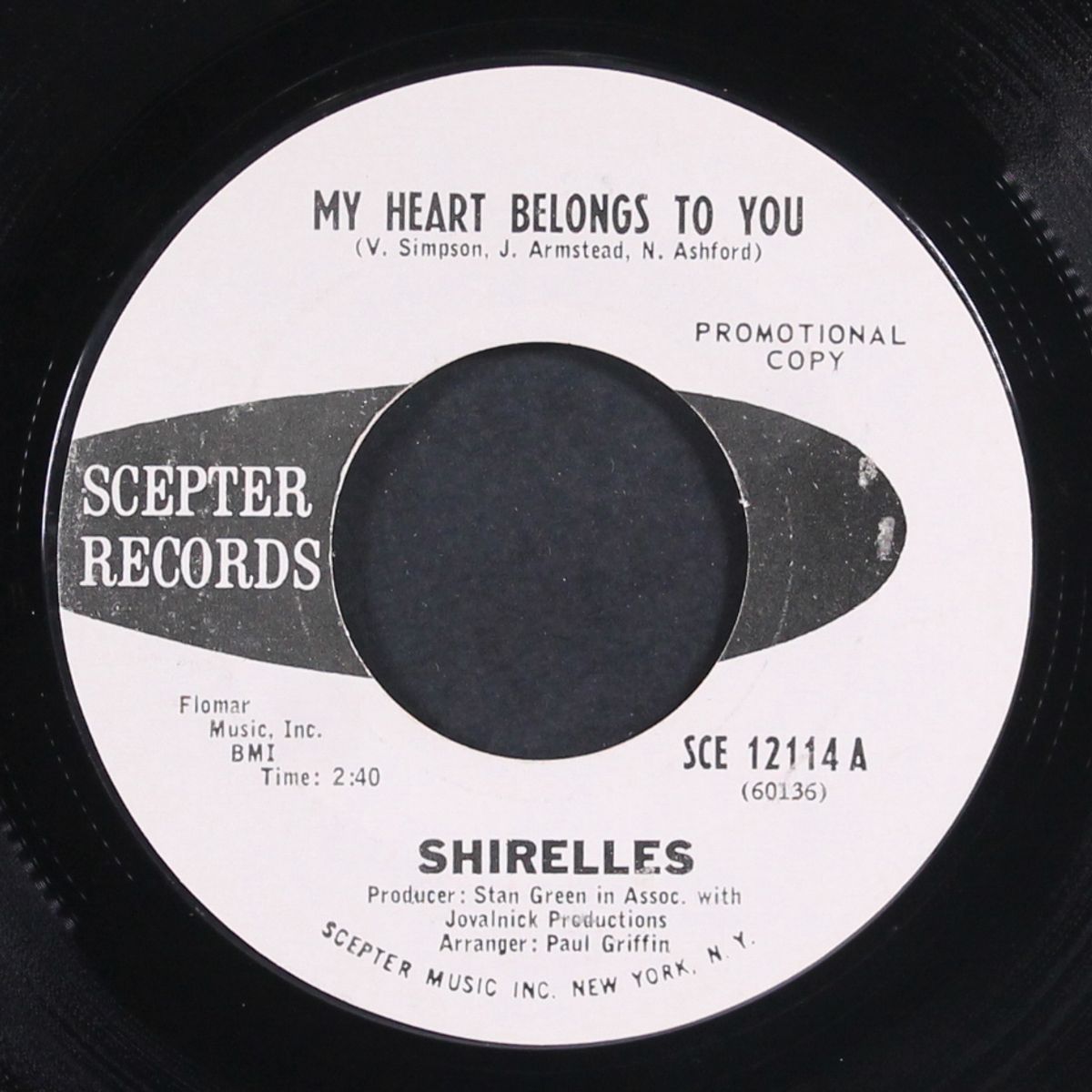 my heart belongs to you / love that man by SHIRELLES