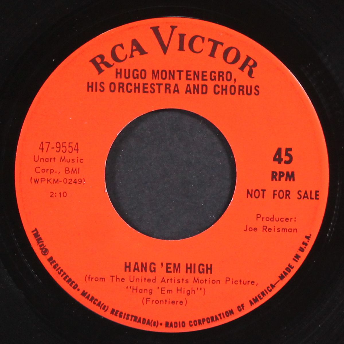 hang 'em high / same by HUGO MONTENEGRO